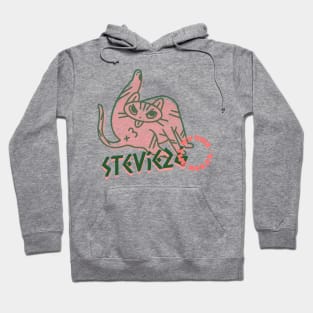 Stevie26 break the rules cat Hoodie